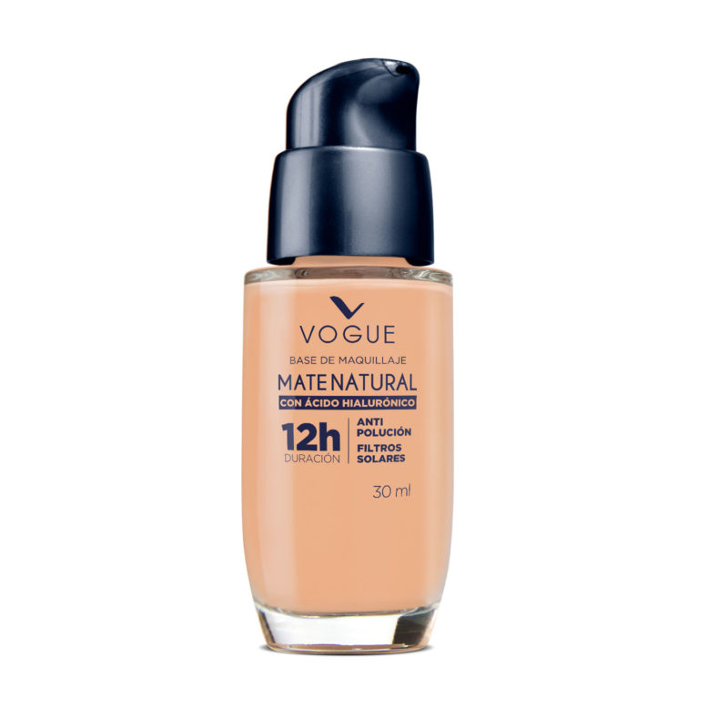 Base Líquida Vogue Mate Natural Gitano X 30 Ml