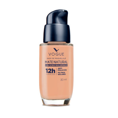 Base Líquida Vogue Mate Natural Arena X 30 Ml