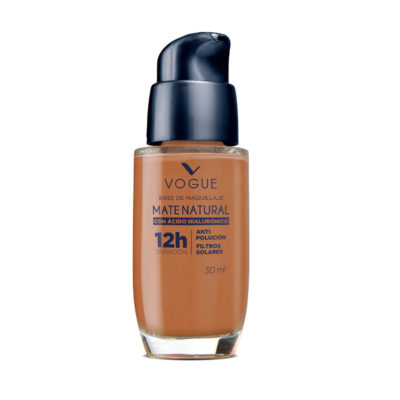 Base Líquida Vogue Mate Natural Canela X 30 Ml
