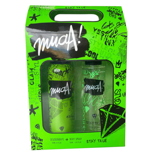 Desodorante + Body Splash MUAA  Stay True X 1 U