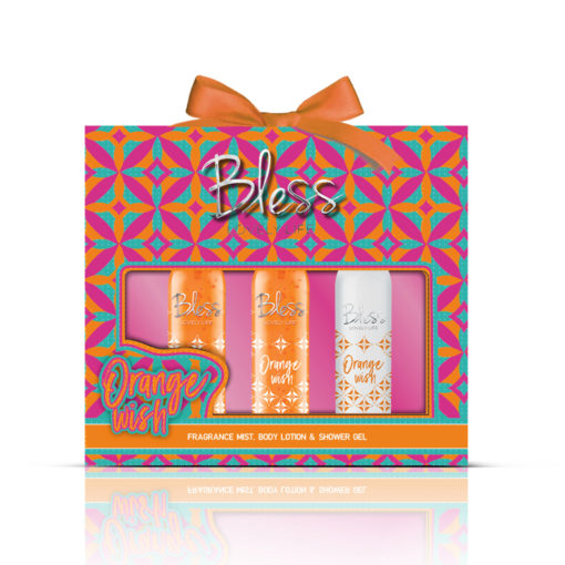 Body Splash Gel de Ducha Crema Corporal Bless  Orange Wish X 1 U