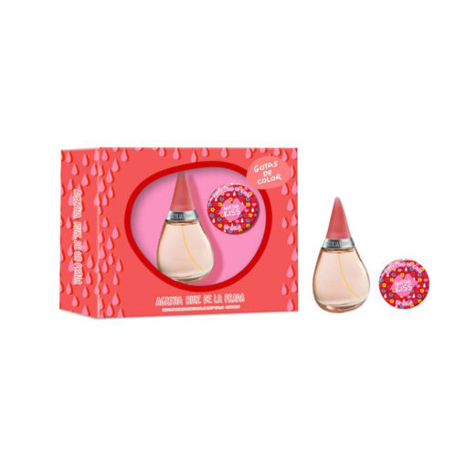 Estuche Perfume Bálsamo Labial Agatha Ruiz de la Prada Gotas de Color  X 1 U