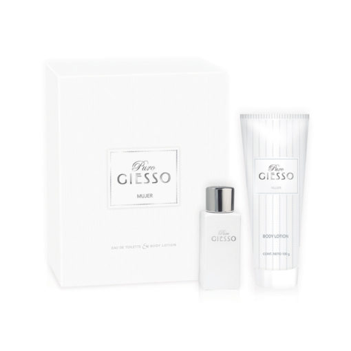 Estuche Perfume 50 Ml + Body Splash Giesso Puro  X 1 U