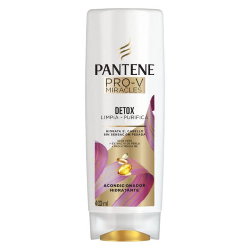 Acondicionador Pantene Pro-V Miracles Detox X 400 Ml