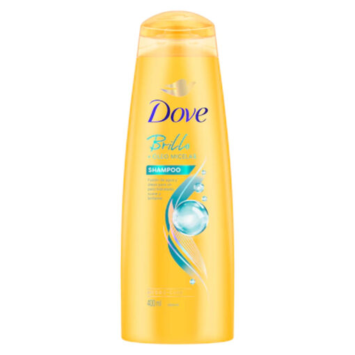 Shampoo Dove Brillo Oleo Micelar X 400 Ml