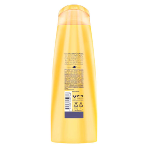 Shampoo Dove Brillo Oleo Micelar X 400 Ml - Imagen 2