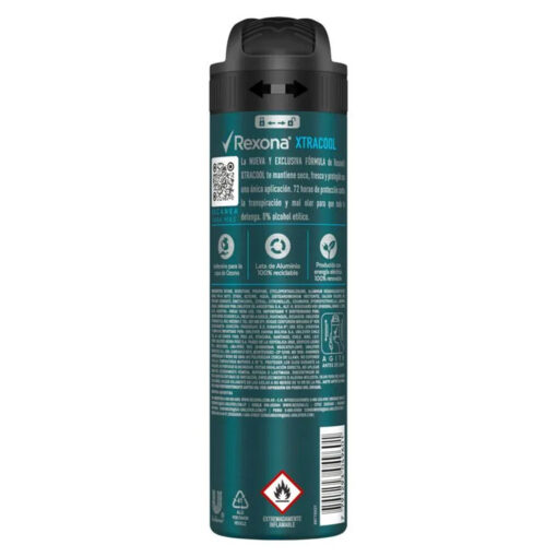 Antitranspirante Rexona  Xtra Cool X 250 Ml - Imagen 2