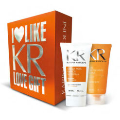 Set Crema Manos + Gel Exfoliante Karina Rabolini Love Duo Orange X 1 U