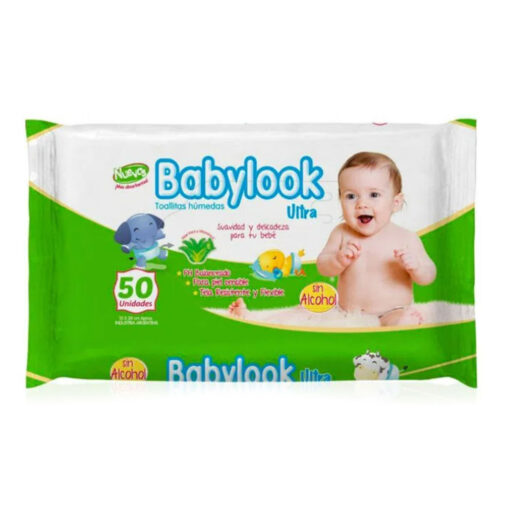 Toallitas Húmedas Babylook  Ultra X 50 U