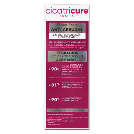 Serum Facial Cicatricure Rosita Anti-Arrugas X 30 Ml - Imagen 3