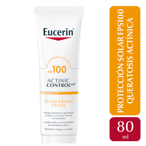 Protector Solar Facial Eucerin Actinic Control FPS100 X 80 Ml - Imagen 2