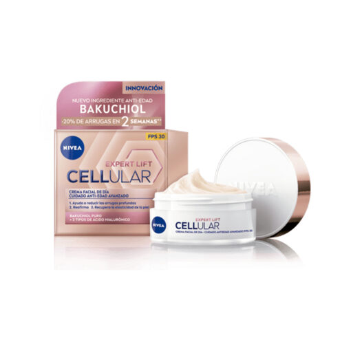 Crrema Facial de Día Nivea Expert Lift Cellular FPS30 X 50 Ml - Imagen 2
