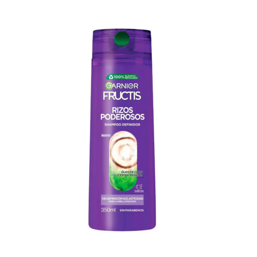 Shampoo Garnier Fructis  Rizos Poderosos X 350 Ml