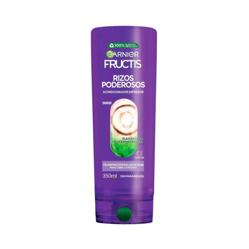 Acondicionador Garnier Fructis  Rizos Poderosos X 350 Ml