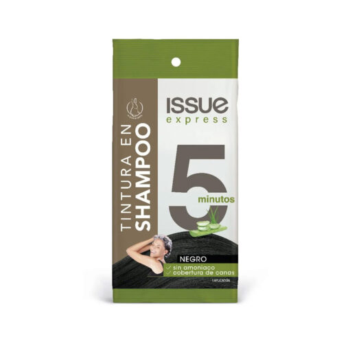 Tintura en Shampoo Issue Express 5 Minutos Negro X 1 U