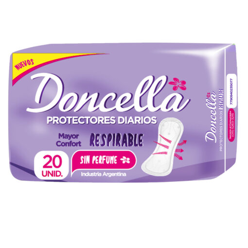 Protectores Diarios Doncella  Pocket X 20 U