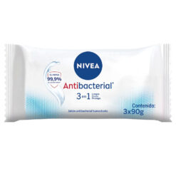 Jabón en Barra Nivea  Antibacterial X 3 U