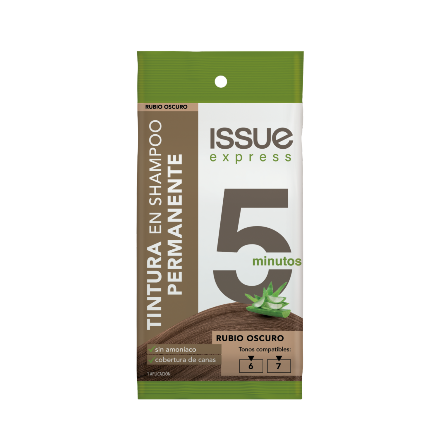 Tintura en Shampoo Issue Express 5 Minutos Rubio Oscuro X 1 U