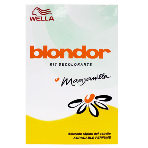 Kit Decolorante Wella Blondor Manzanilla  X 1 U