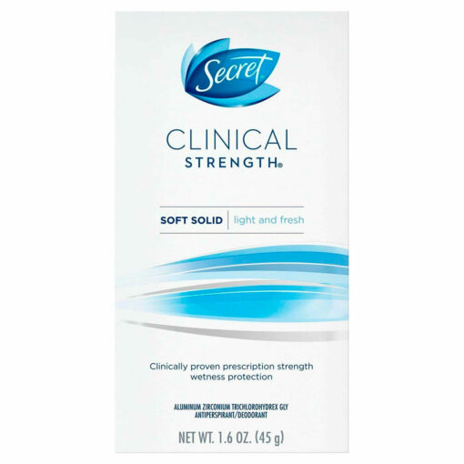 Antitranspirante en Barra Secret Clinical Strength Light & Fresh X 45 Gr - Imagen 2