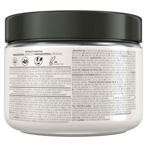 Tratamiento Capilar Herbal Essence Bio Renew Coconut Oil X 300 Ml - Imagen 2