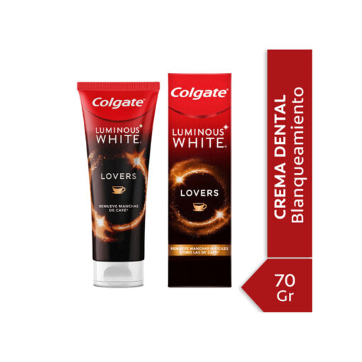 Crema Dental Colgate Luminous White Lovers Café X 70 Gr