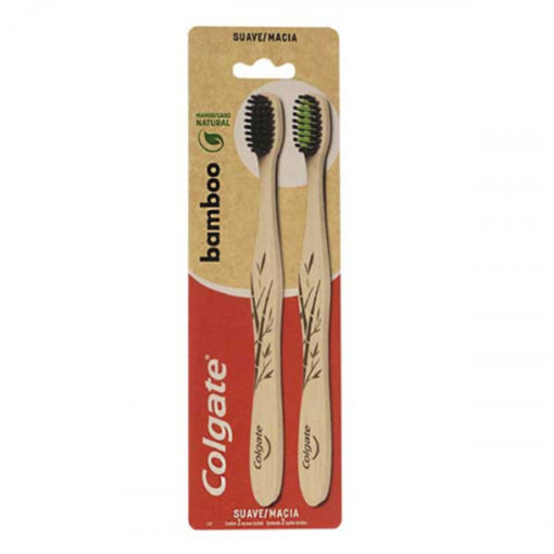 Cepillo de Dientes Colgate  Bamboo X 2 U