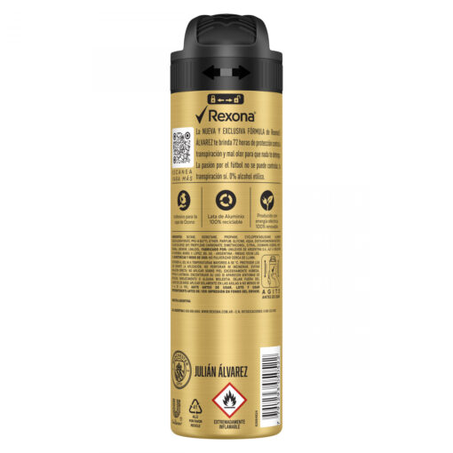 Antitranspirante Rexona  Julian Alvarez X 150 Ml - Imagen 2