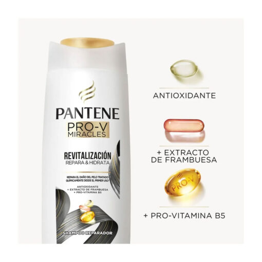 Shampoo Pantene Pro-V Miracles Revitalización X 400 Ml - Imagen 4
