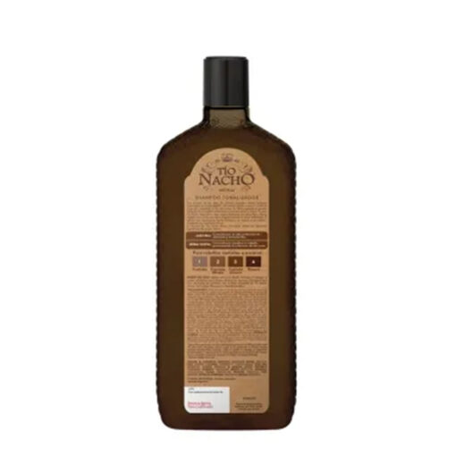 Shampoo Tonalizador Tio Nacho  Henna Egipcia Anti Canas X 415 Ml - Imagen 5