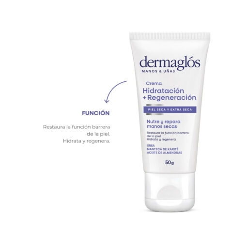 Crema de Manos Dermaglos  Hidratación + Regeneración X 50 Gr - Imagen 4