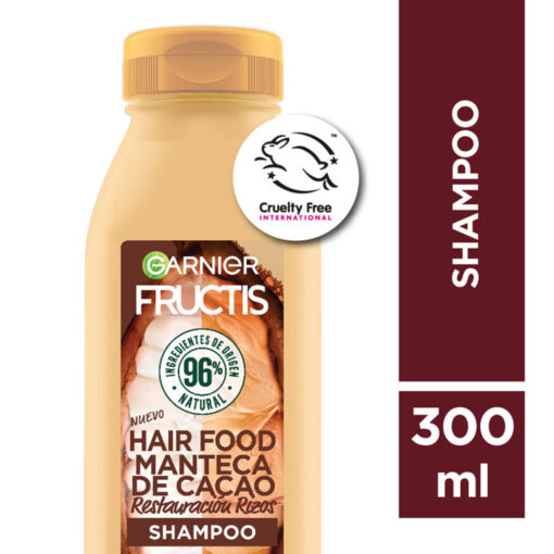 Shampoo Garnier Fructis Hair Food Manteca de Cacao X 300 Ml - Imagen 2