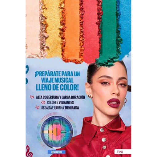 Paleta de Sombras Maybelline Music Collection Reggaeton X 1 U - Imagen 3