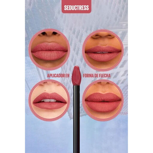 Labial Liquido Maybelline Super Stay Matte Ink Music Collection Seductrees X 5 Ml - Imagen 3