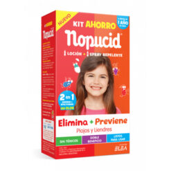 Kit Loción + Repelente Nopucid Elimina Piojos y Liendres  X 1 U