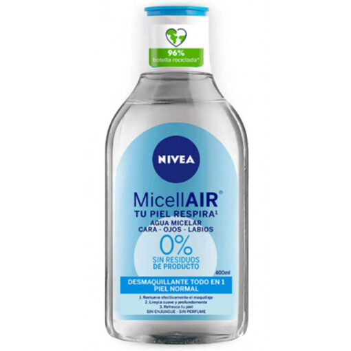 Agua Micelar Nivea Refrescante  X 400 Ml