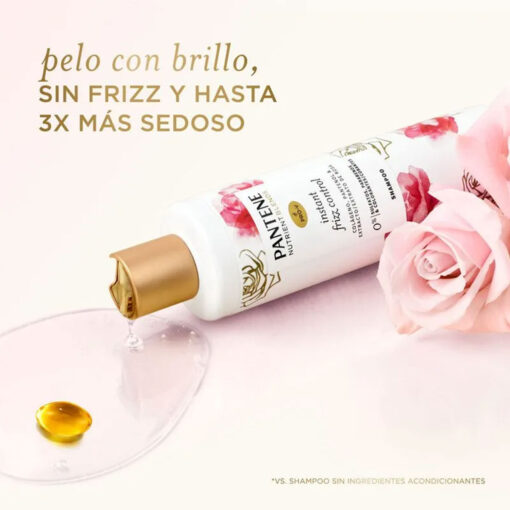 Shampoo Pantene Nutrient Blends Instant Frizz Control X 270 Ml - Imagen 4