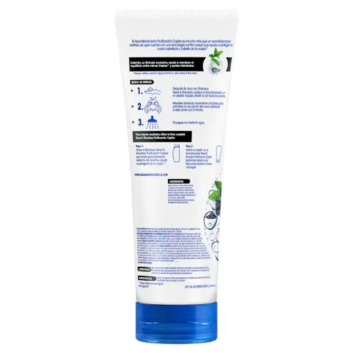 Dermo Acondicionador Head & Shoulders  Purificación Capilar X 300 Ml - Imagen 2