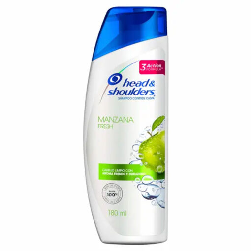Shampoo Head & Shoulders  Manzana Fresh X 180 Ml