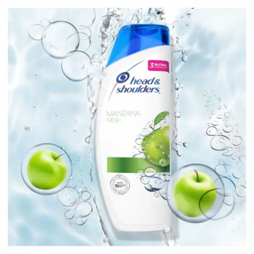 Shampoo Head & Shoulders  Manzana Fresh X 180 Ml - Imagen 4