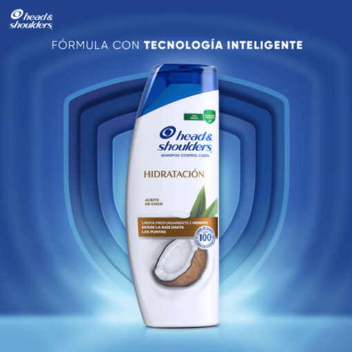 Shampoo Head & Shoulders  Hidratación X 180 Ml - Imagen 2