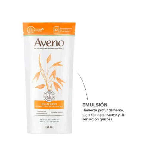 Emulsión Corporal Repuesto Aveno   X 250 Ml - Imagen 5