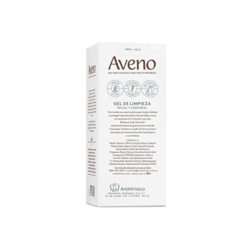 Gel de Limpieza Aveno   X 250 Gr - Imagen 4