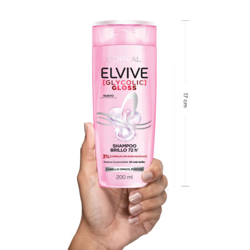 Shampoo Elvive  Glycolic Gloss X 200 Ml - Imagen 3