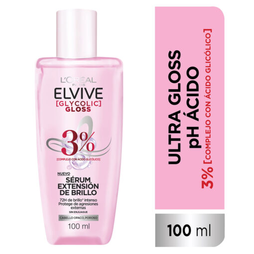 Serum Capilar Elvive  Glycolic Gloss X 100 Ml - Imagen 2