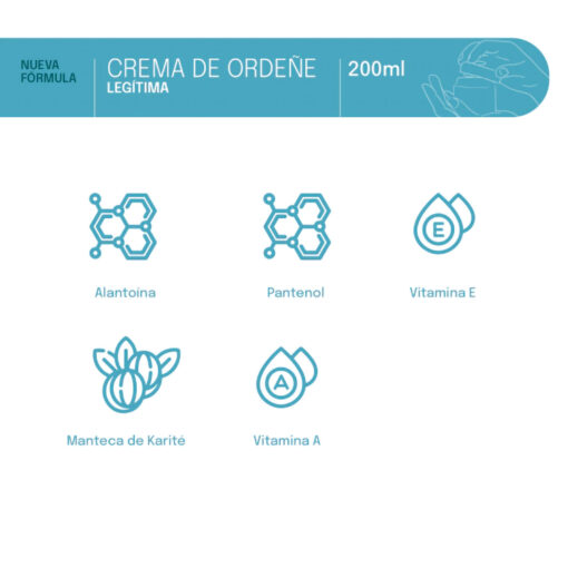 Crema de Ordeñe Ferrini  Legitima X 200 Ml - Imagen 4