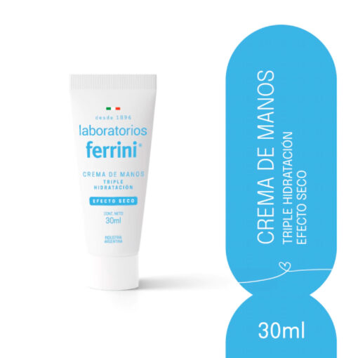 Crema de Manos Ferrini  Efecto Seco X 30 Ml - Imagen 2