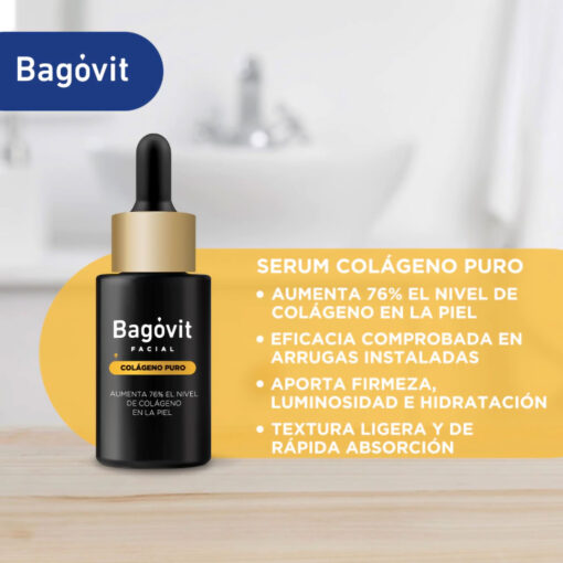 Serum Facial Bagovit  Colágeno Puro X 30 Ml - Imagen 4