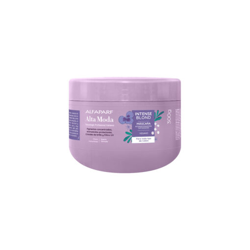 Máscara Capilar Alta Moda Intense Blonde Desamarillador X 300 Gr