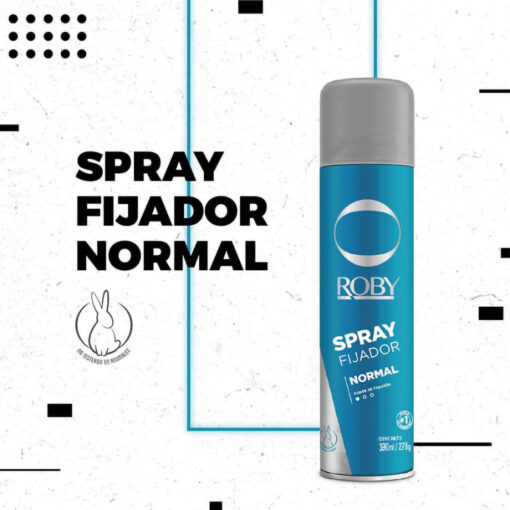 Fijador para el Cabello Roby Anti Frizz  X 390 Ml - Imagen 2